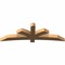 Ekena Millwork Davenport Timber Gable Bracket, Western Red Cedar, 84"W x 28"H x 5 1/2"D x 5 1/2"F, 8/12 Pitch GBW084X28X0606DAV00SWR - alternate 2